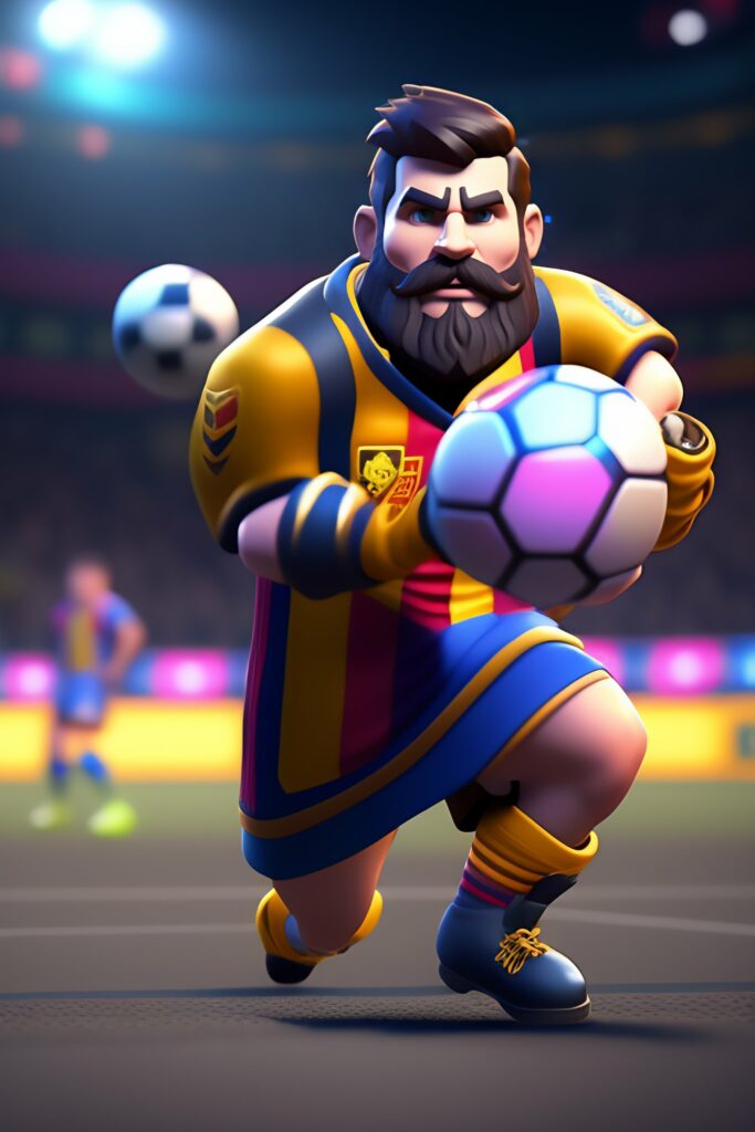 3d Messi