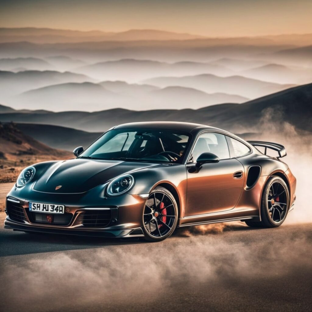 Porsche generated by SD